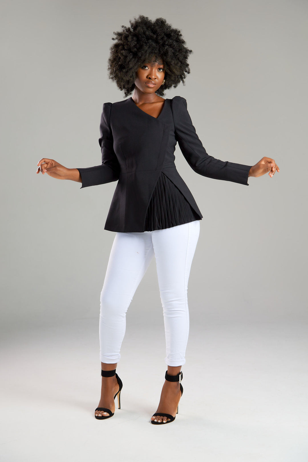 Women's Clothing | Liz Peplum Jacket Seragyi Women's Clothing | Liz Peplum Jacket Seragyi